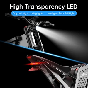 EKX X21 Max Elektrofahrradmotorräder 3000W bürstenloser Getriebe 60V30AH Motoren 85 kmh Batterie Erwachsener Offstraße Ebike 12 Hauptverkaufsmotorcycle Electric Electric Adult - №1