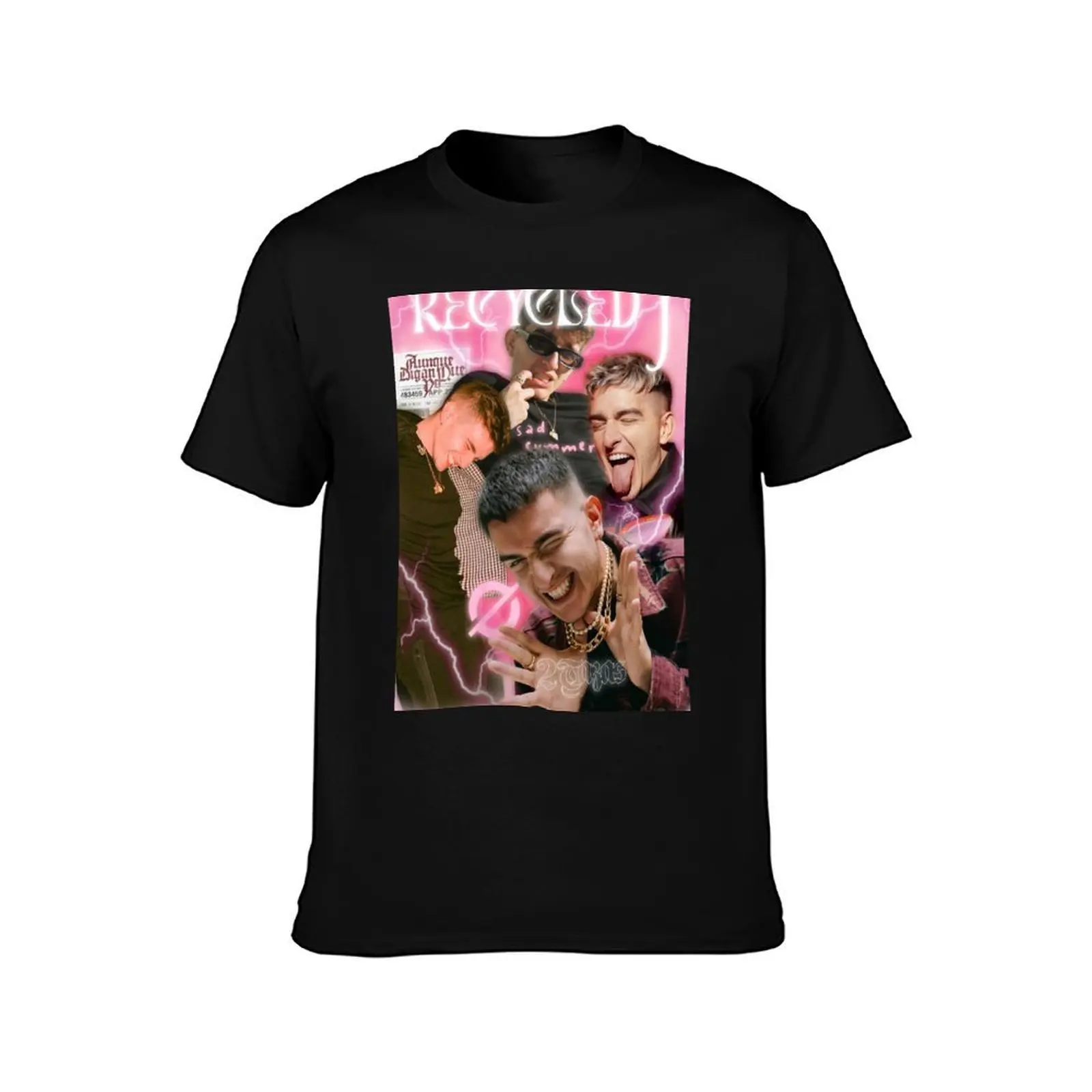 Recycled Jedit T-Shirt Summer Casual Loose T-Shirt