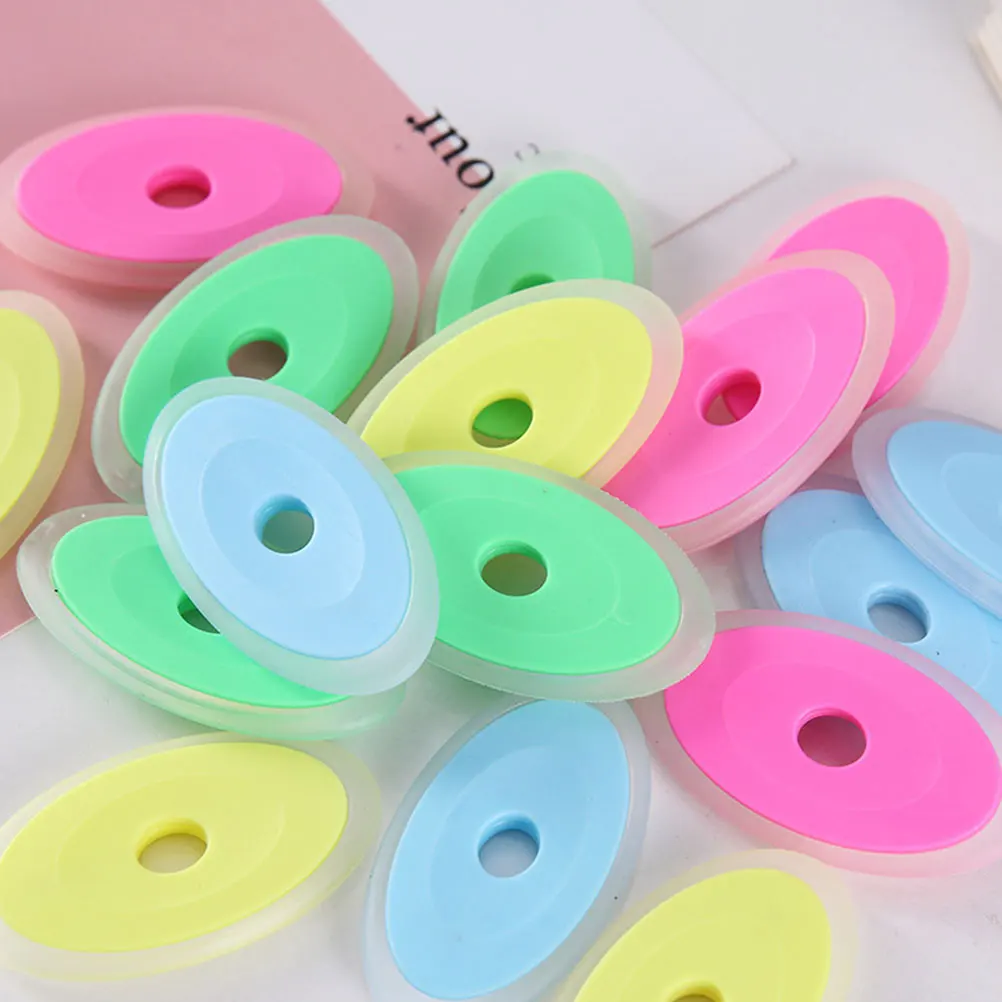 

50pcs Portable Gel Pen Erasers Soft Rubber Material Creative Shape for Kids Students School Supplies Drawing