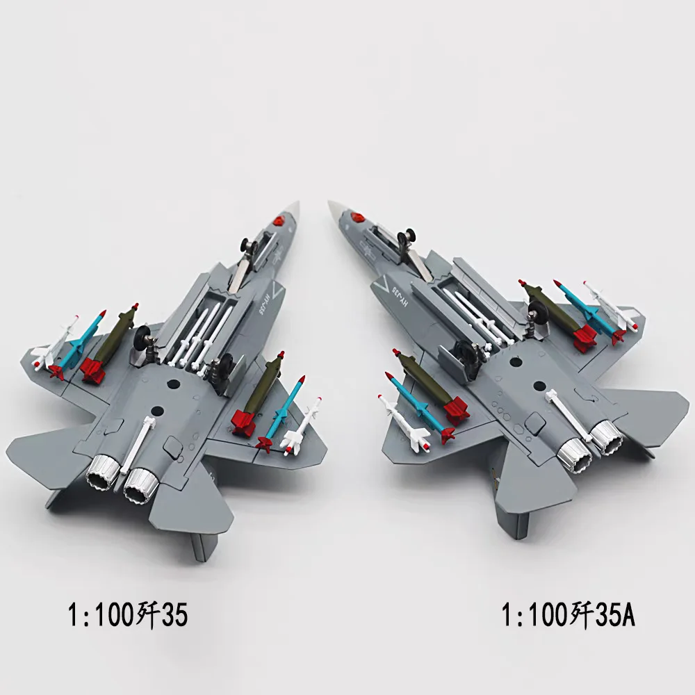 Modelo de Avião J-35 em Escala 1:100, Brinquedo Souvenir, Decoração de Mesa com Base de Exibição, Caça para Decoração de Casa, Estante de TV, Escritório