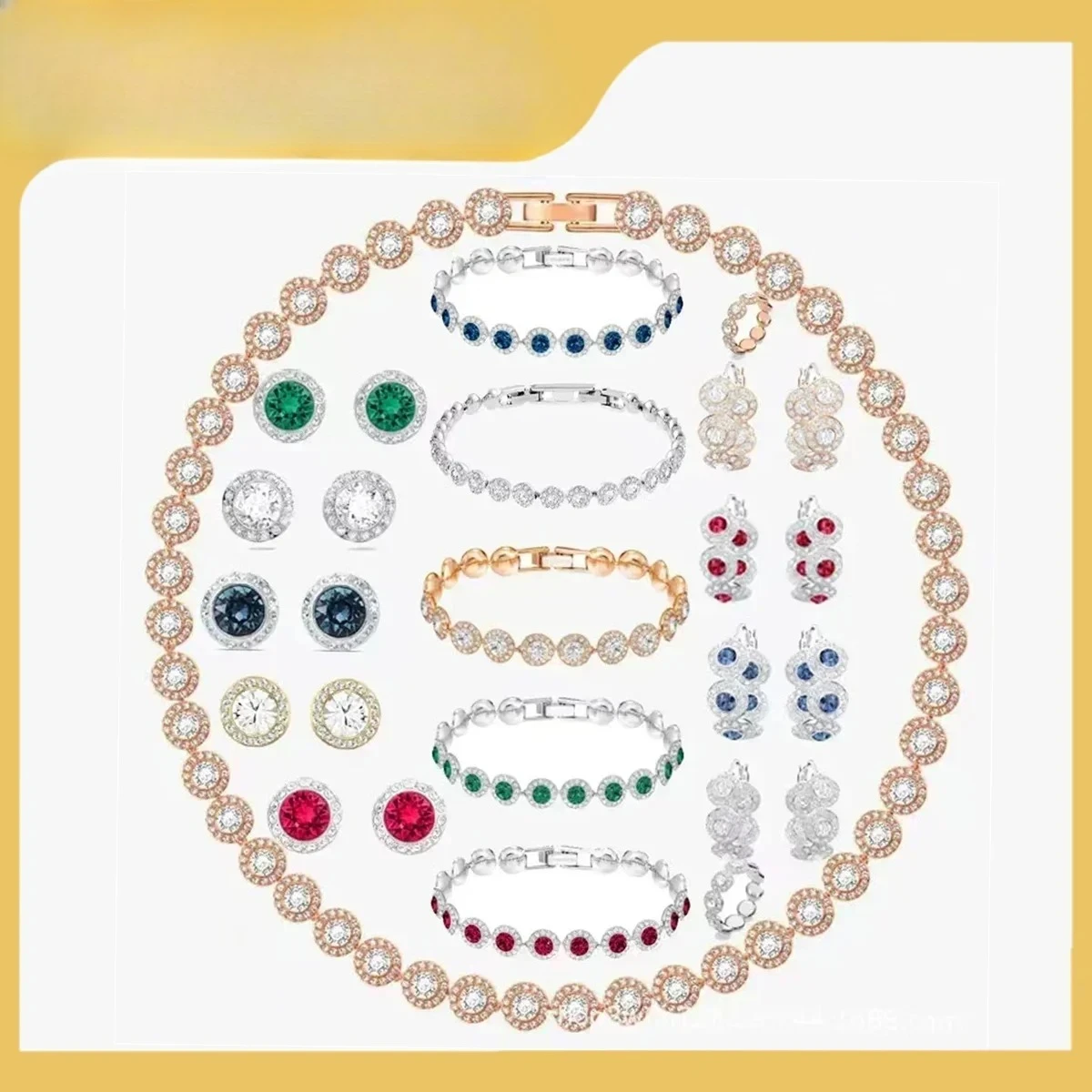 

Women's Luxurious and Exquisite Jewelry Sets, Simple and Elegant Sets, Women's Couple Jewelry Sets, Wedding Rings