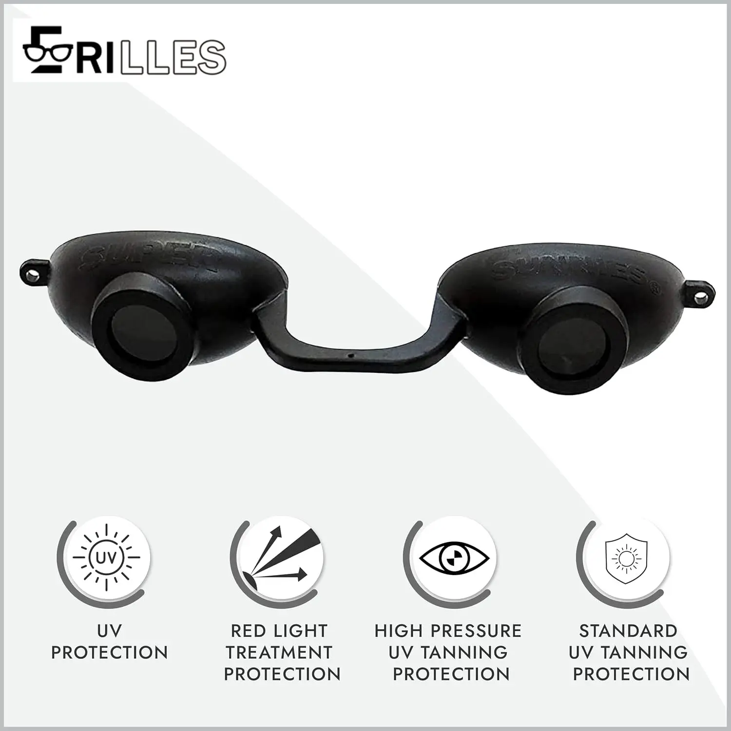 Occhiali di sicurezza laser IPL professionali, alta protezione OD4+ per facciali fotoni e apparecchiature di bellezza, salone e uso domestico