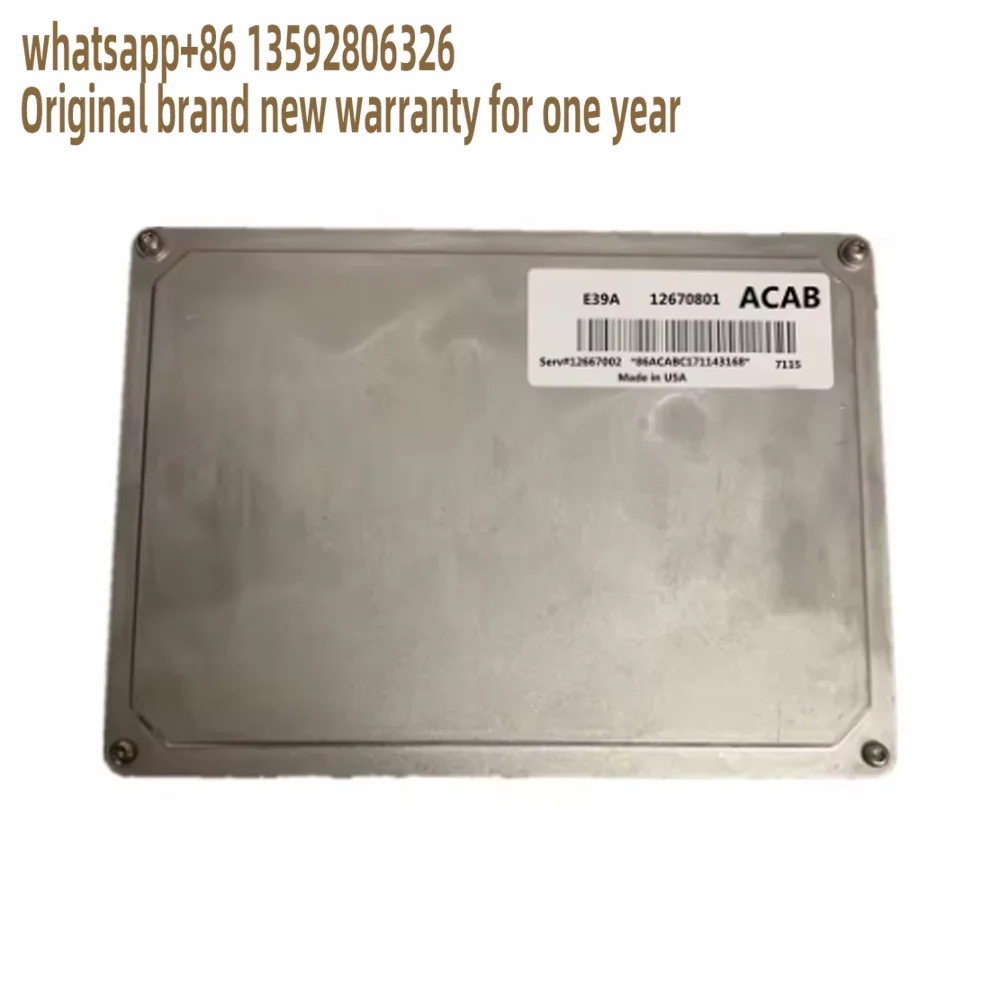 

12670801 E39 Car Engine Computer Board For Enclave Regal Gl8 Camaro Malibu Cadillac Ats Park Avenue Seville Sls