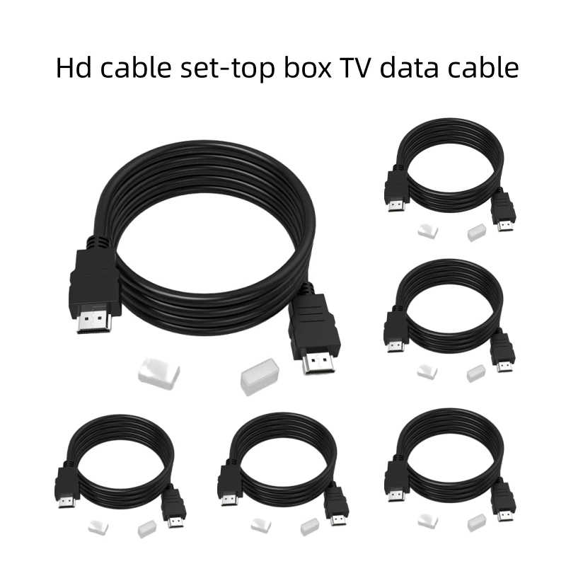 1 Uds HDMI HDLINE decodificador cable de datos de TV versión 1,4 monitor de ordenador público a público conexión de vídeo HDMI