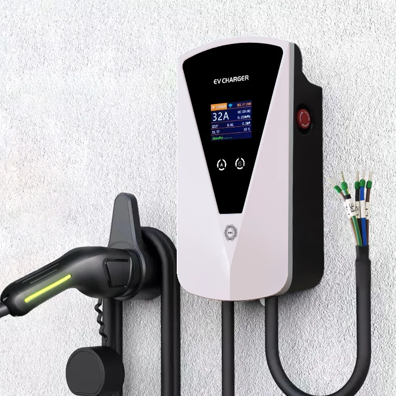 type 2 wallbox for home electric vehicle ev charger ev charger type 2 7kw dc fast charging station