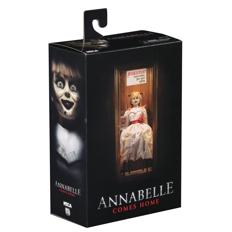 Annabelle Articulated Doll Figure Conjuring Universe Horror Collectible For Collectors Home Display Halloween Decoration Gift