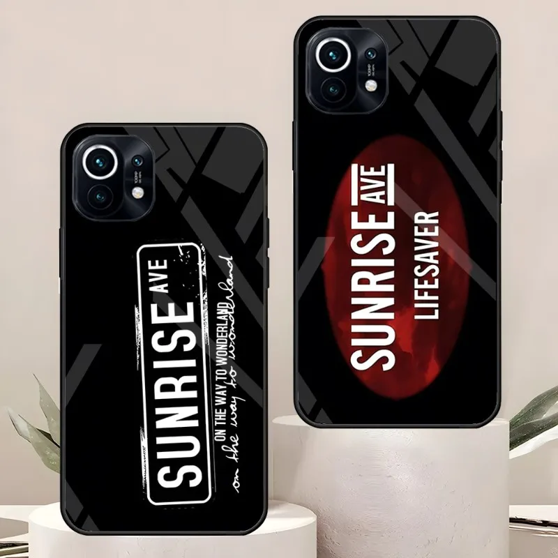 Sunrise Avenue Hart Phone Case For Xiaomi 11 13 12 Pro X T Lite POCO F3 S Note 10 S 8 A 9 Redmi Tempered Glass Coque