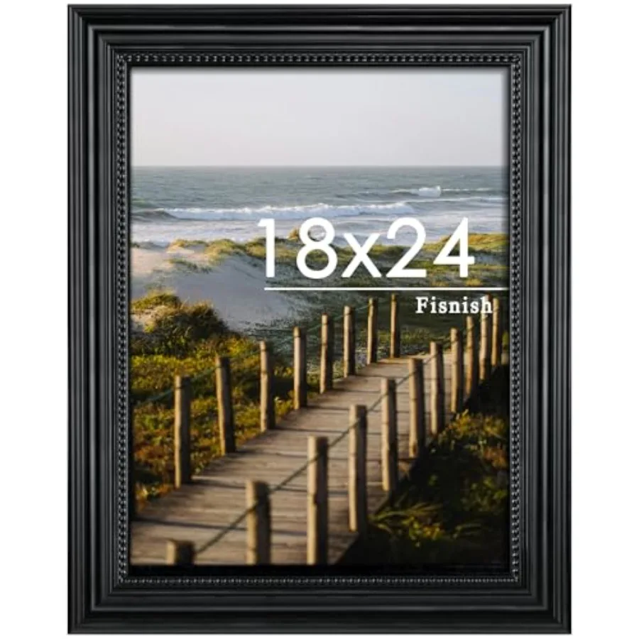 

Рамка для картин 18 x 24 дюйма, рамка для постеров с HD-плексигласом, прочная, для горизонтального или вертикального настенного крепления, 1 шт.