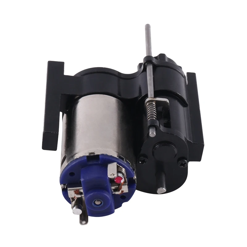 Mangniu D90 99S용 2단 웨이브 박스 액세서리로 재장착된 모든 금속 2단 변속기 원격 제어 차량(검은색)