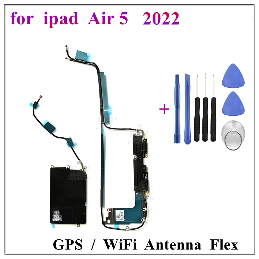 1Pcs OEM WiFi GPS Wireless Signal Antenna Connector Flex Cable Ribbon for iPad Air 5 10.9 Inch 2022 A2588 A2589 Replacement Part