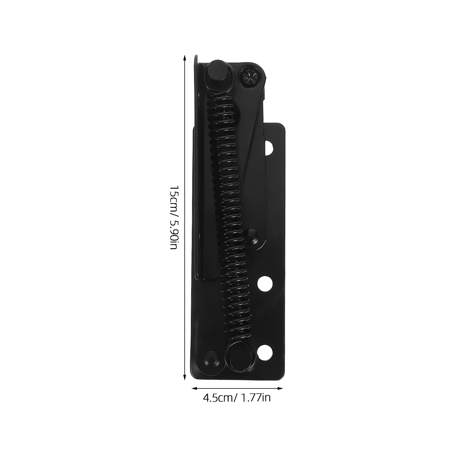 Bisagra para sofá cama, diseño de Metal duradero, fácil montaje, accesorios de elevación de muebles, soportes de esquina para cama, bisagras para puertas de gabinete, 2 uds.