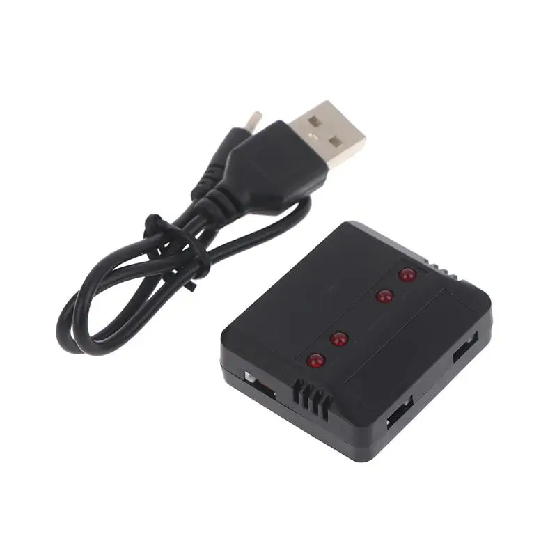 3.7V Lipo 4 In 1 USB Charger For E010 H31 X4 Syma X5SW X5C X5HW RC Boat Car Drone Helicopter Parts Accessories