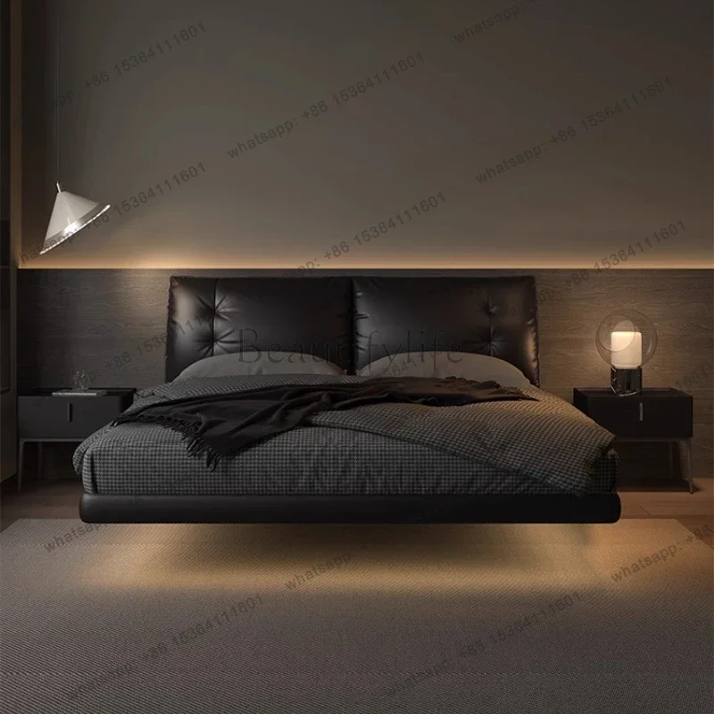 Clearance Bedroom Furniture Bedframe Fullbed Bases & Frames Headboard Bed Table Lit King Size Luxury ﻿home