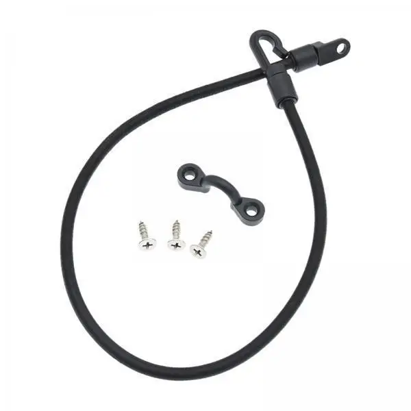 4xFishing rods tamer Durable with Screw Deck Mount Connector for Kayak Fitments