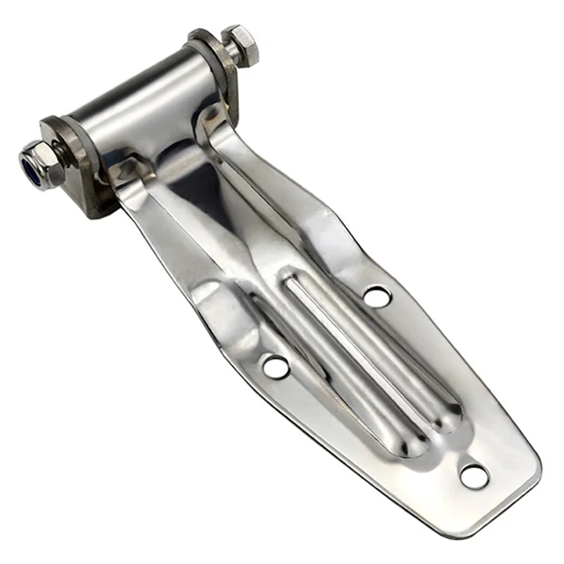 A74E-Truck Van Refrigerated Cold Store Storage Door Hinge Stainless Steel Container Compartment Fitting Express Car Part