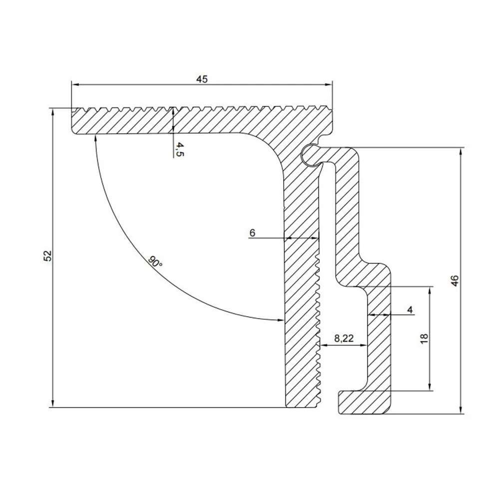 4Pcs Aluminum Standing Seam Clamp Silver Solar PV Roof Mounting Bracket For Photovoltaic Panel Installation On Metal Sheet