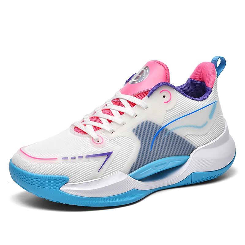 2025 zapatos de baloncesto de alta calidad para hombre, zapatos deportivos informales Unisex de marca para mujer, zapatos de entrenamiento de baloncesto al aire libre, zapatillas de deporte para niños