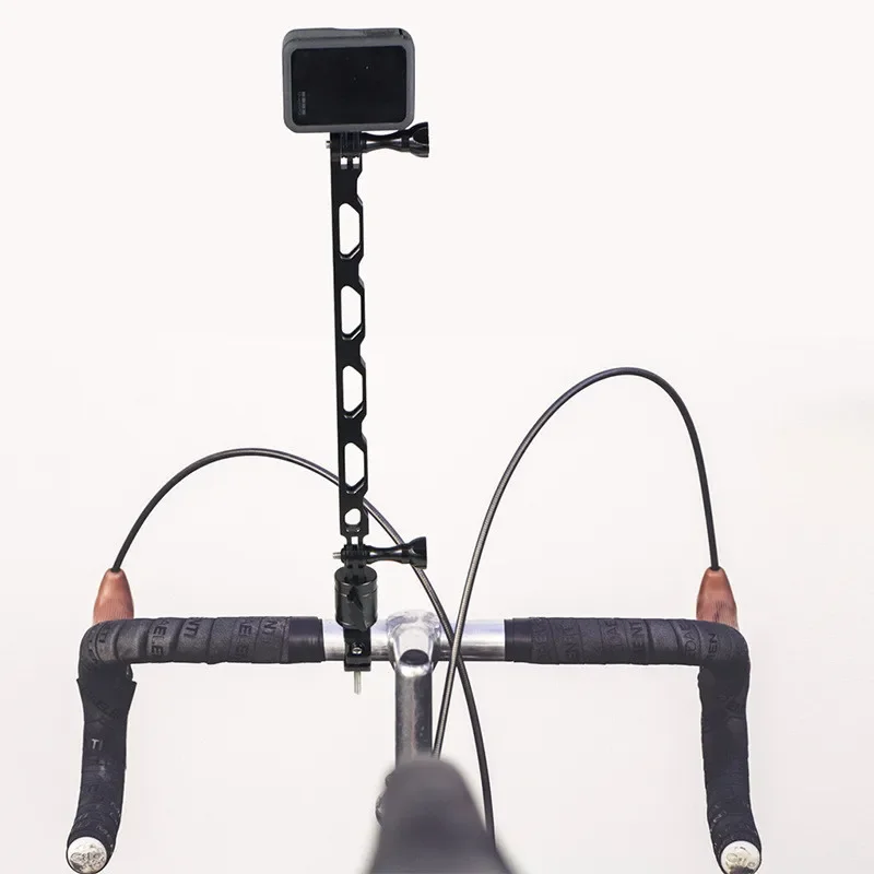 สําหรับ Gopro 13 12 11 10 9 อุปกรณ์เสริม Extension Pole อลูมิเนียม Mount หมวกกันน็อคแขน Selfie Stick สําหรับ Insta360 X4 X3 DJI Action กล้อง
