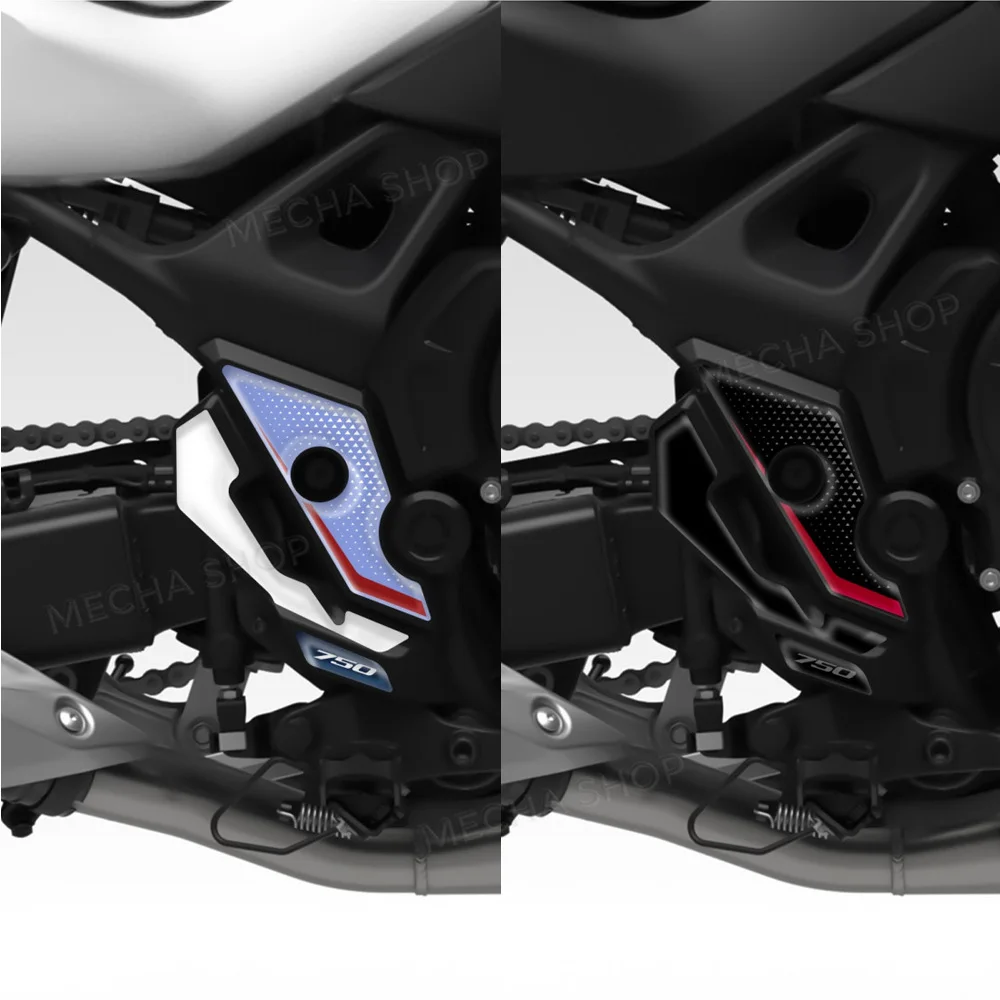Image of Für XL750 Transalp Resin-Aufkleber-Set Motorradzubehör Fersenschutz 3D-Aufkleber