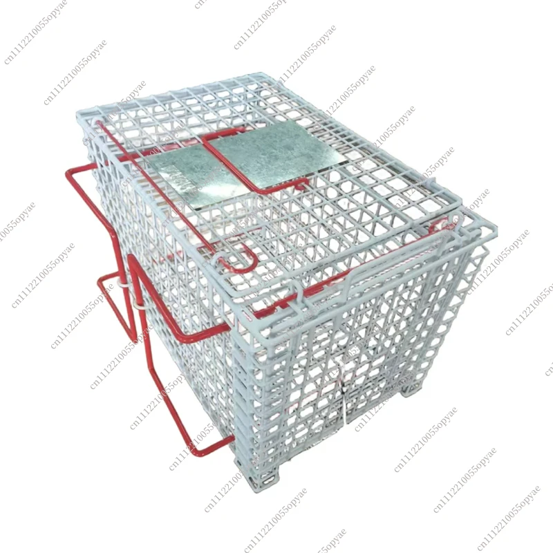 Gaiola de Contenção Portátil Branca de Plástico para Gatos e Cães, para Imobilização, Injeção e Exame Veterinário, para Resgate Médico