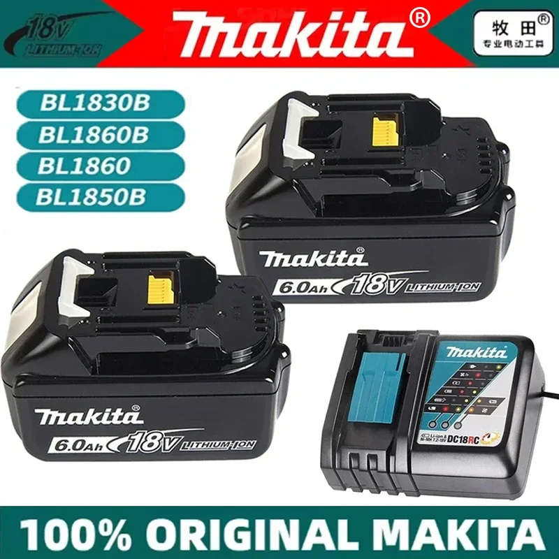 Original Makita 18V Tools Battery Replacement DTD146 HP488D005 DDF482 DTS141 DHR242 DDF486 DTM52 DF333 electric drill Batteries