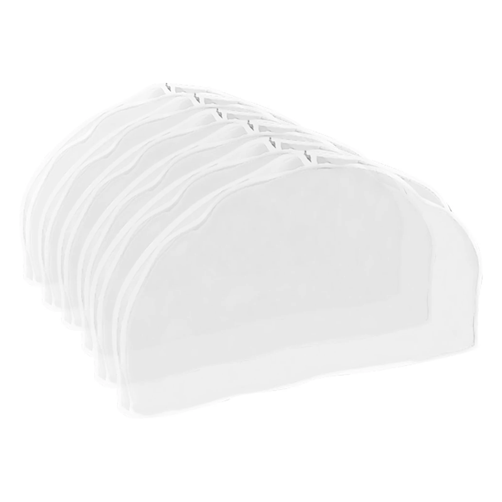 

6Pcs Translucent Plastic Shoulder Clothes Covers Wrinkle-Free Garment Bags for Closet Storage Clothes Bag Suit Cover Bags