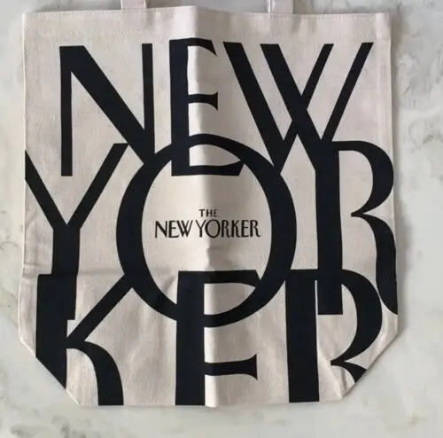 The New Yorker Classic Canvas Tote Bag Brand New and Sealed