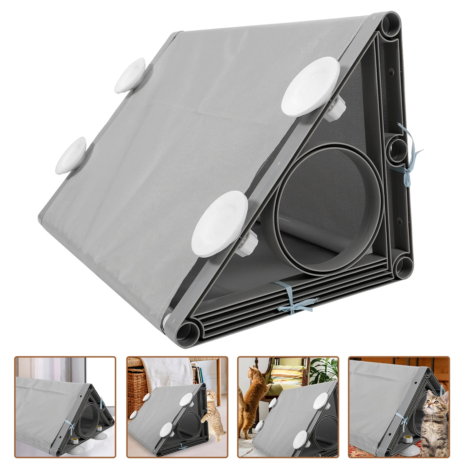 

Foldable Pet Tunnel For Kittens Indoor Outdoor Play Tube Interactive Bed Durable Comfortable Cat Hiding Nest Rabbit Tunnel