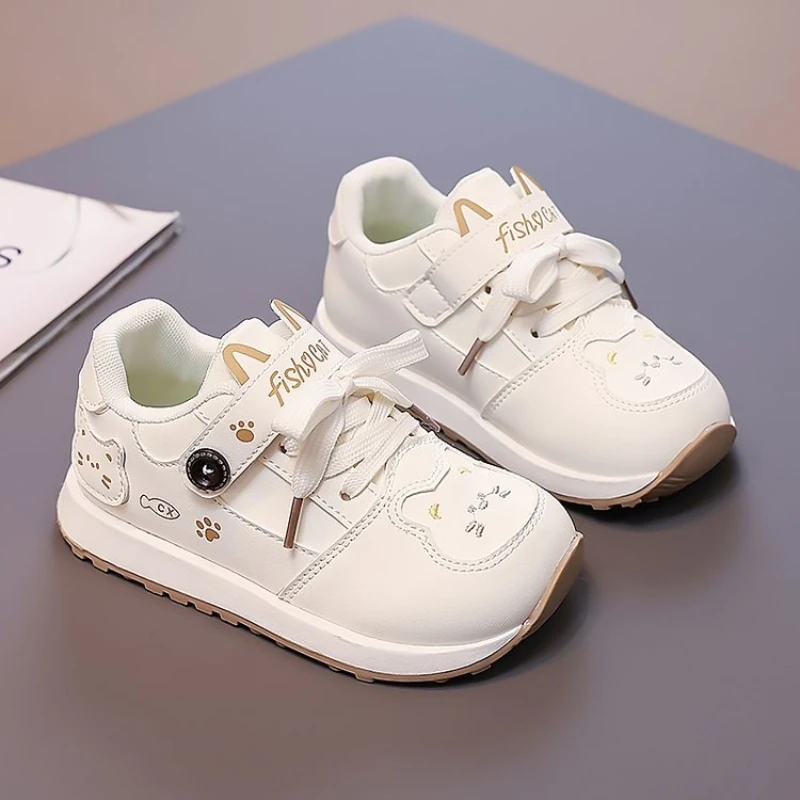 

Sweet Flowers Girls Sports Shoes Mesh Breathable Kids Casual Shoes 2025 Winter New Children Running Shoes Soft Bottom Cute