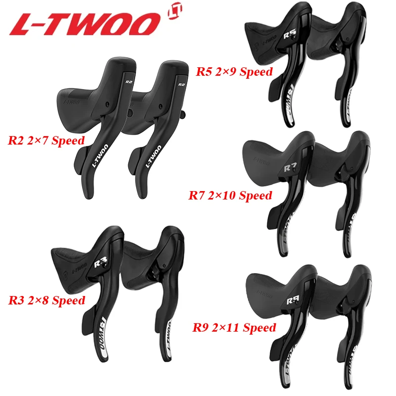 

Рычаги тормоза LTWOO для дорожного велосипеда, совместимые с Shimano, R2/R3/R5/R7/R9 14/16/18/20/22