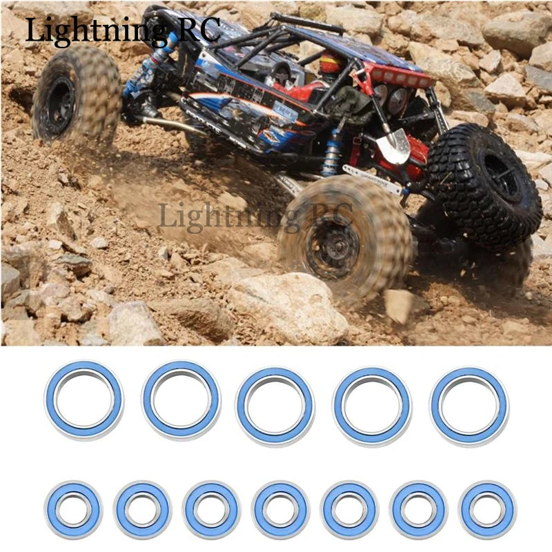 

21Pcs Sealed Bearing Kit For Traxxas Slash 4X4 VXL Rustler Stampede HQ727 Remo 1/10 RC Car Upgrade Parts Accessories