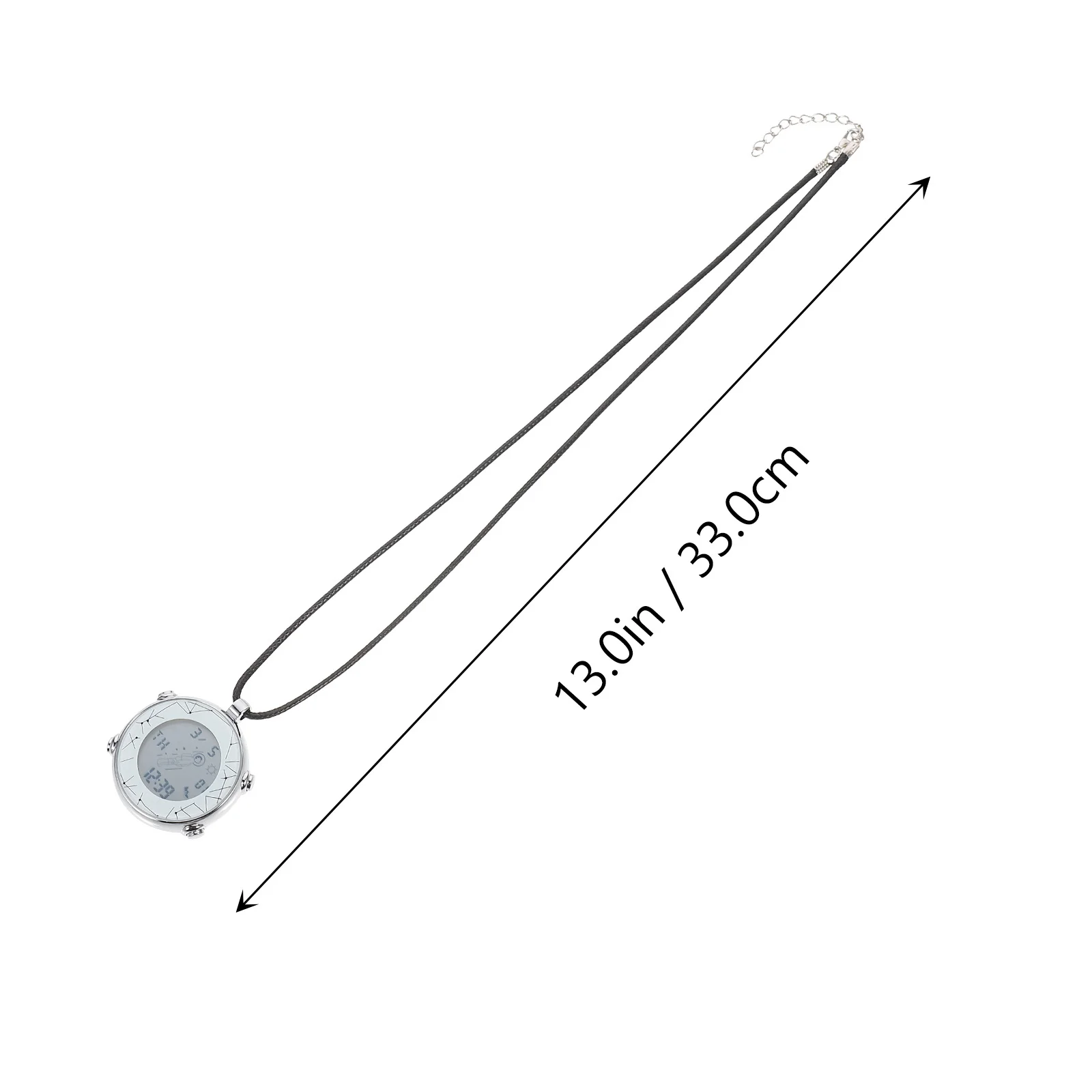 Electronic Hanging For Students Elderly Multifunctional Alarm Pocket Hanging Digital Necklace Watch Watch Travelers