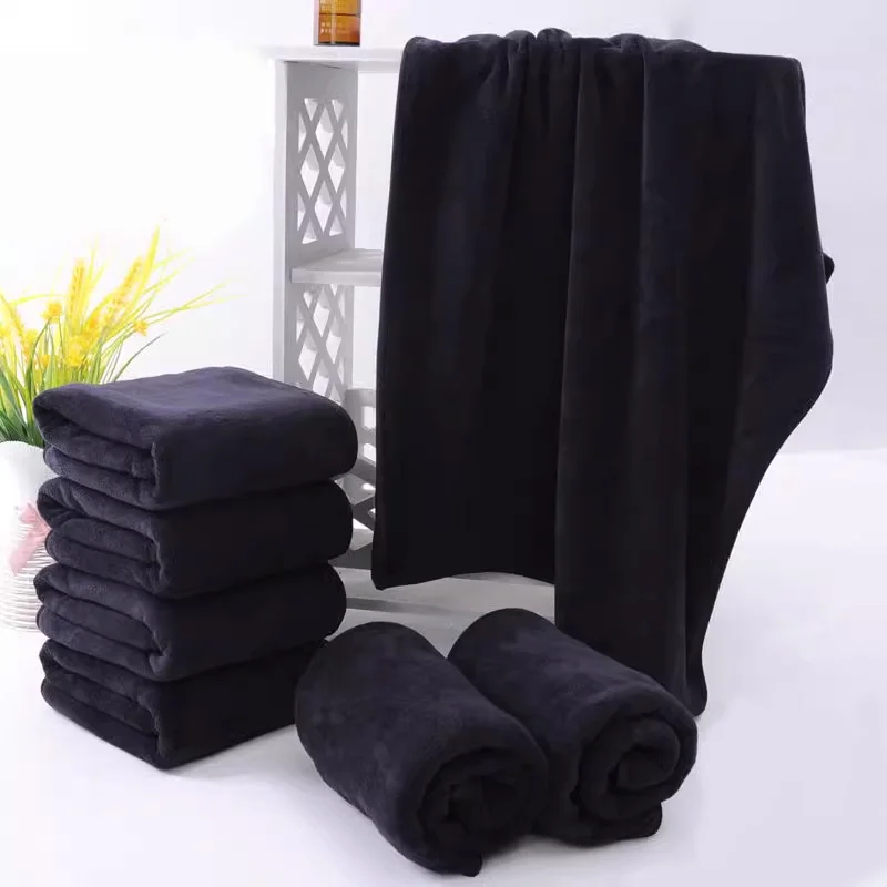 3 /2pcs 40x40 cm multi-surface microfiber cleaning cloth, black high-grade microfiber towel,for cleaning glass,kitchen,bathroom