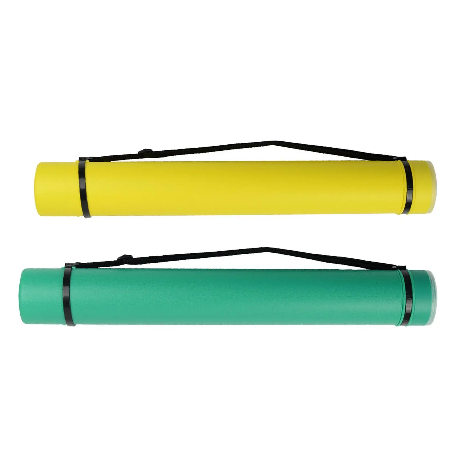Extendable Poster Tube Carry Case Carrying Tube Document Storage Tube Scroll Holder for Drawing Picture Scroll Sketch Paper