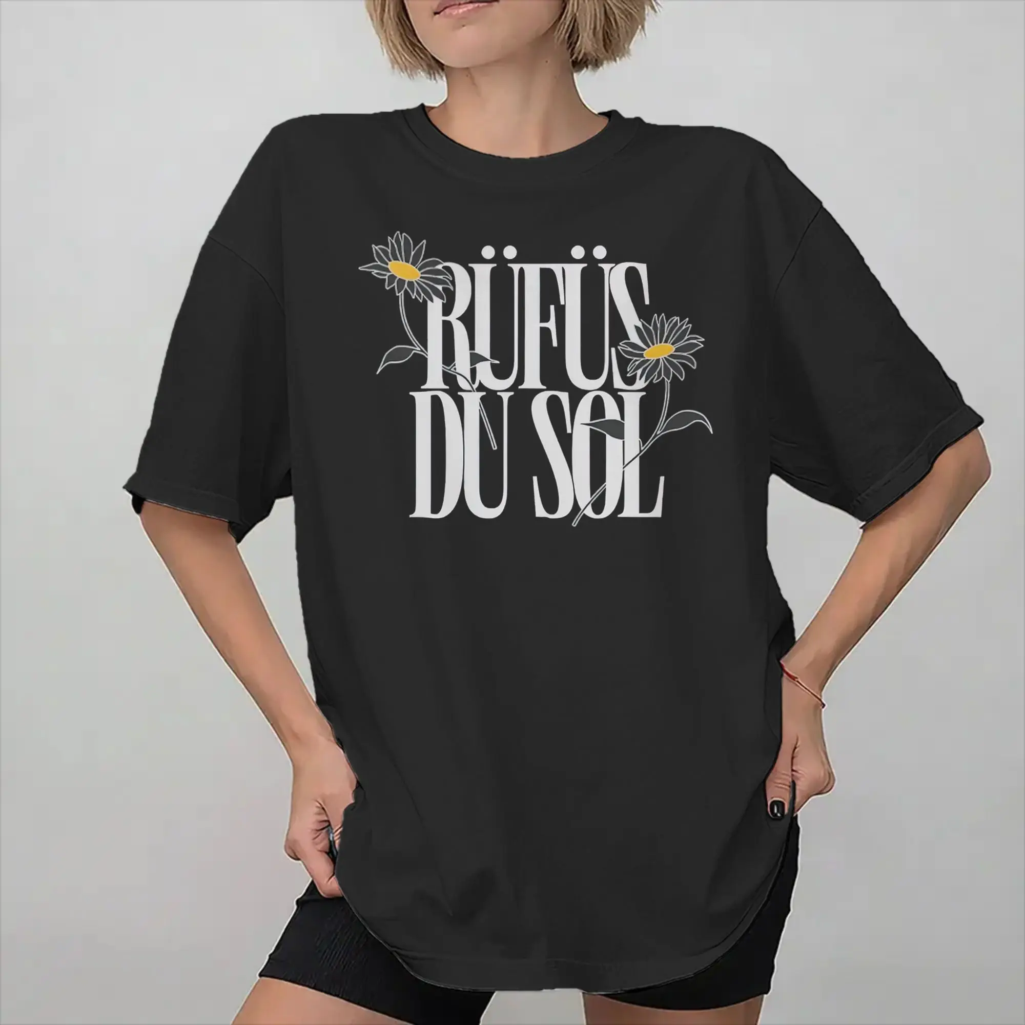 Rufus Du Sol 2026 Concert Tee Shirt for Men Women Graphic Print T Shirts  Cotton Clothing