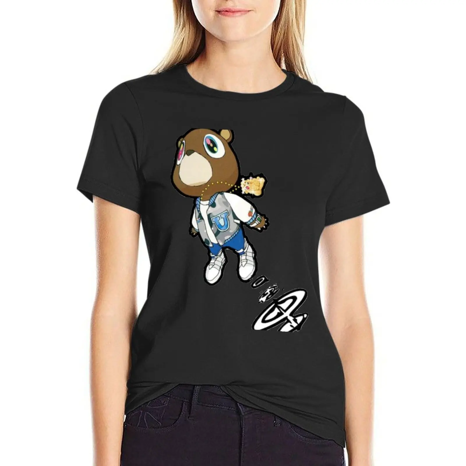 

Launcher Bear T-Shirt aesthetic clothes anime clothes Women's t-shirt