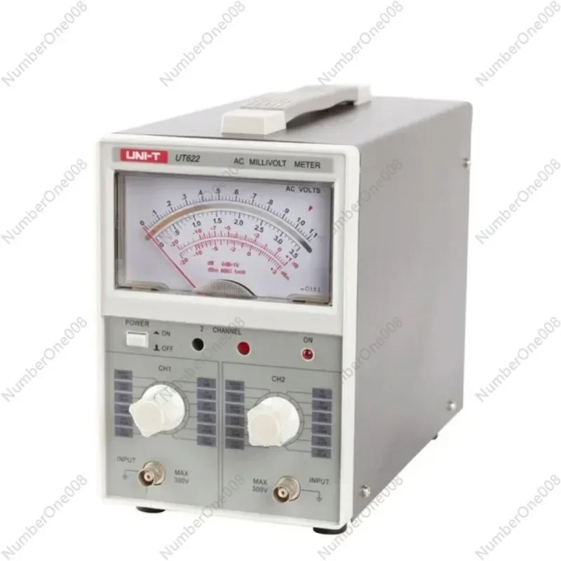 UNI-T UT622 Dual Channel AC Digital Voltmeter / Millivolt Meter AC Millivoltmeter UT-622