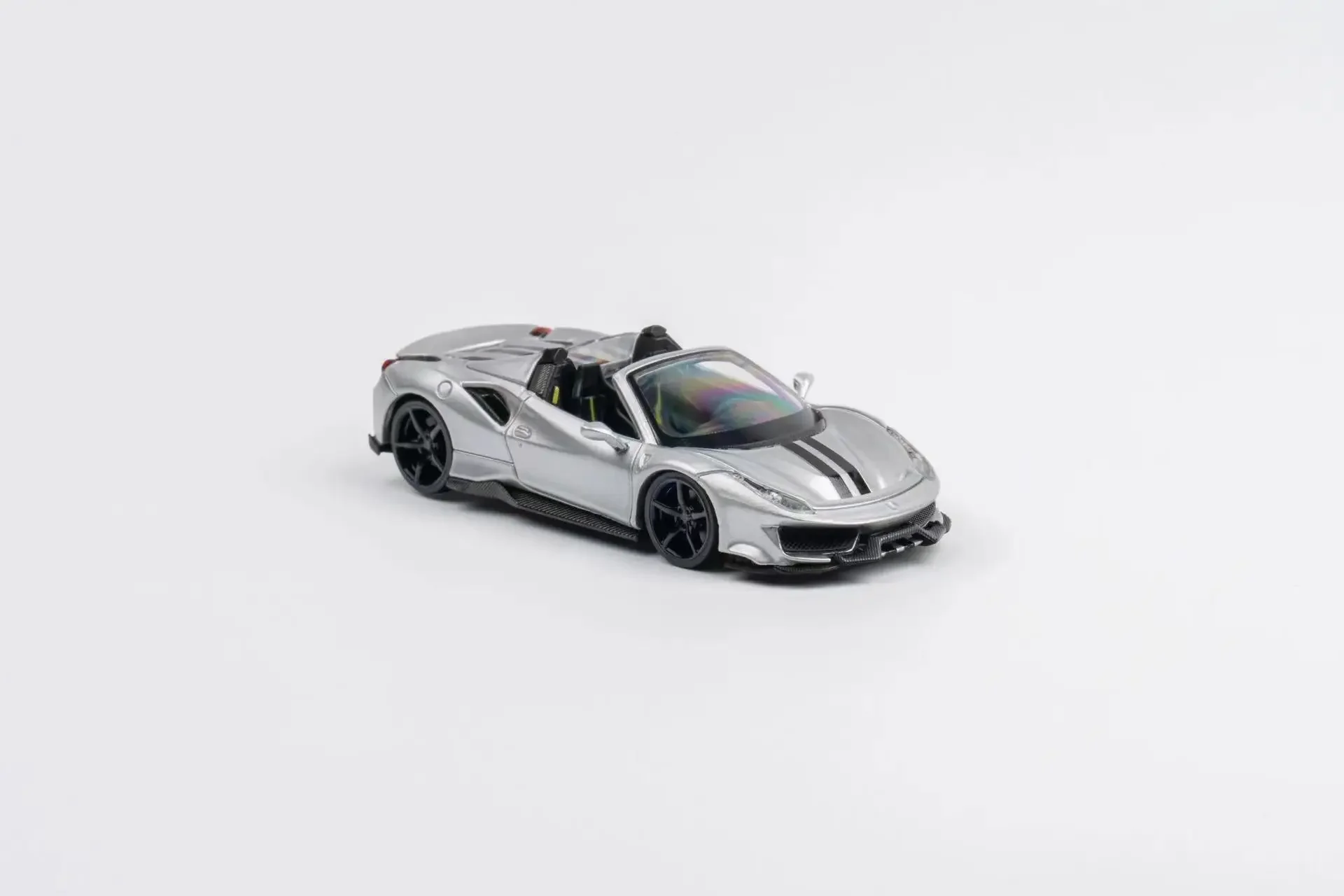 TPC 1:64 Novitec 488 convertible Silver limited800 limited399 Model Car