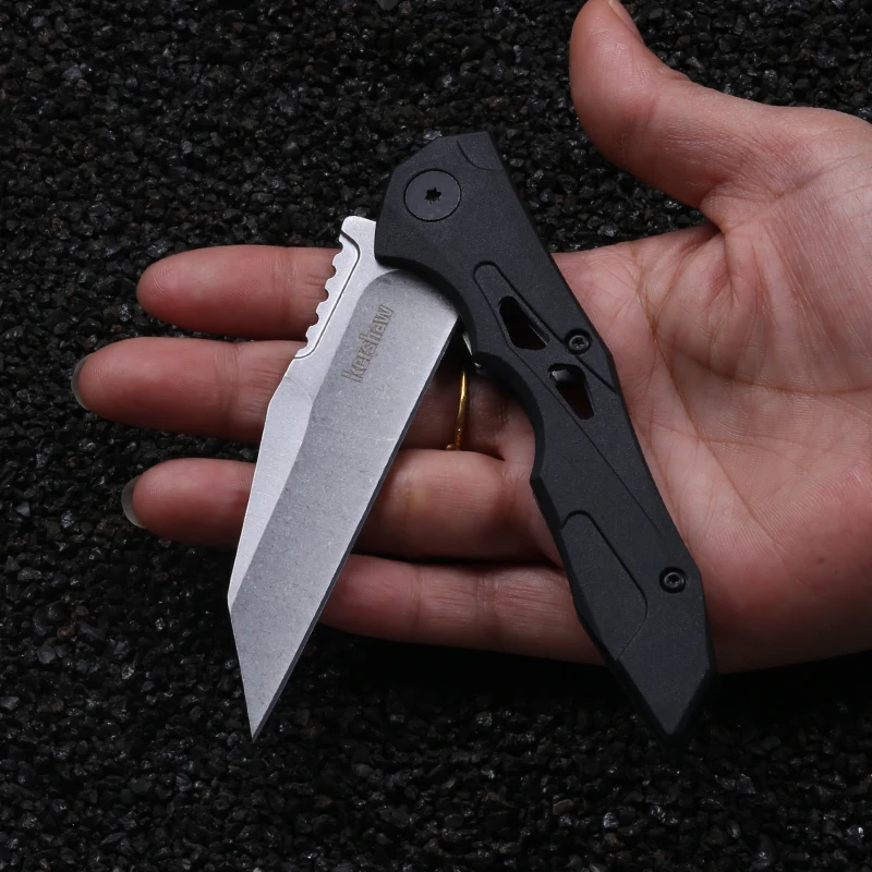 7650 Jackknife Aviation Aluminum handle CPM-154 Blade Tactical self-defense tool Pocket knife, suitable for outdoor hunting, act