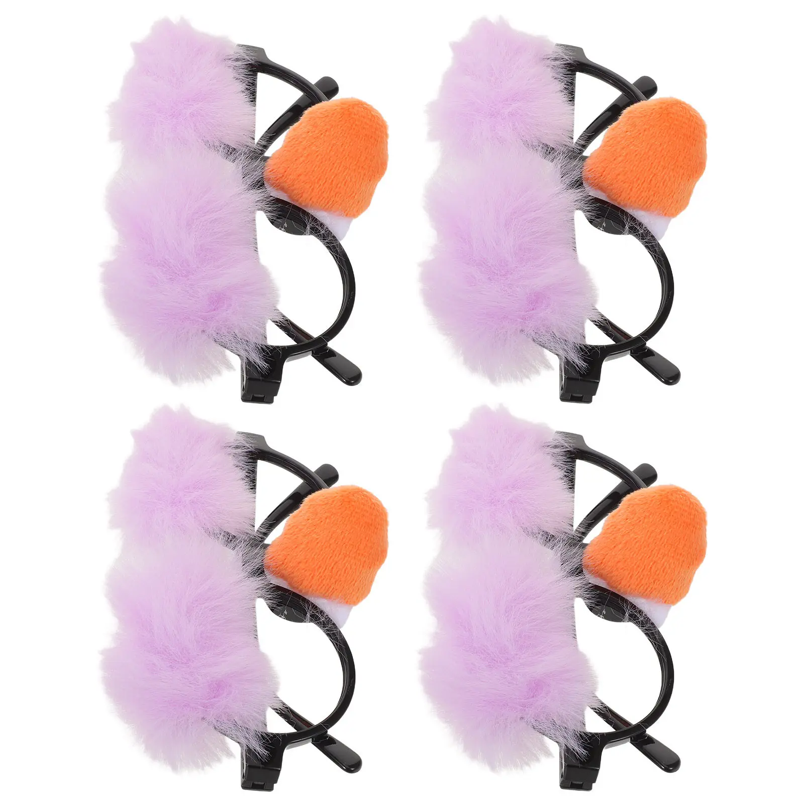

4Pcs Funny Glasses Oversized Sunglasses Clown Glasses Big Nose Eyeglasses Silly Party Dress Up Birthday Photo Booth Carnival
