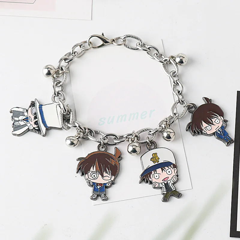 Animation Derivatives Anime Character Doll Bracelet Jimmy Kudo Maurice Leblanc Anita Hailey Kid The Phantom Thief Cute Present