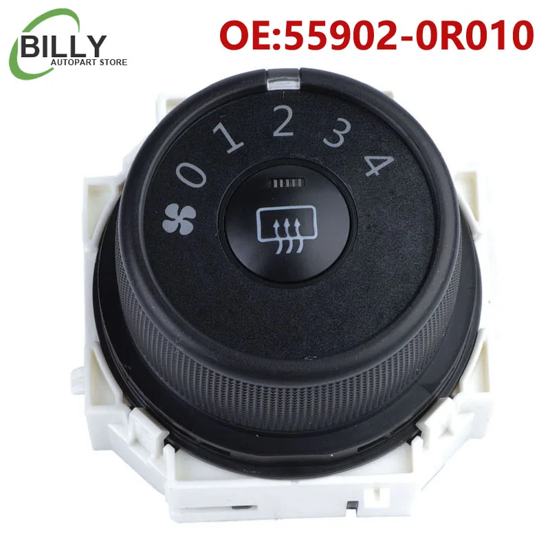 

Car 55902-0R010 A/C Heater Fan Blower Control Switch 559020R010 5590212100 5590212110 for Toyota Rav4 2006 - 2012