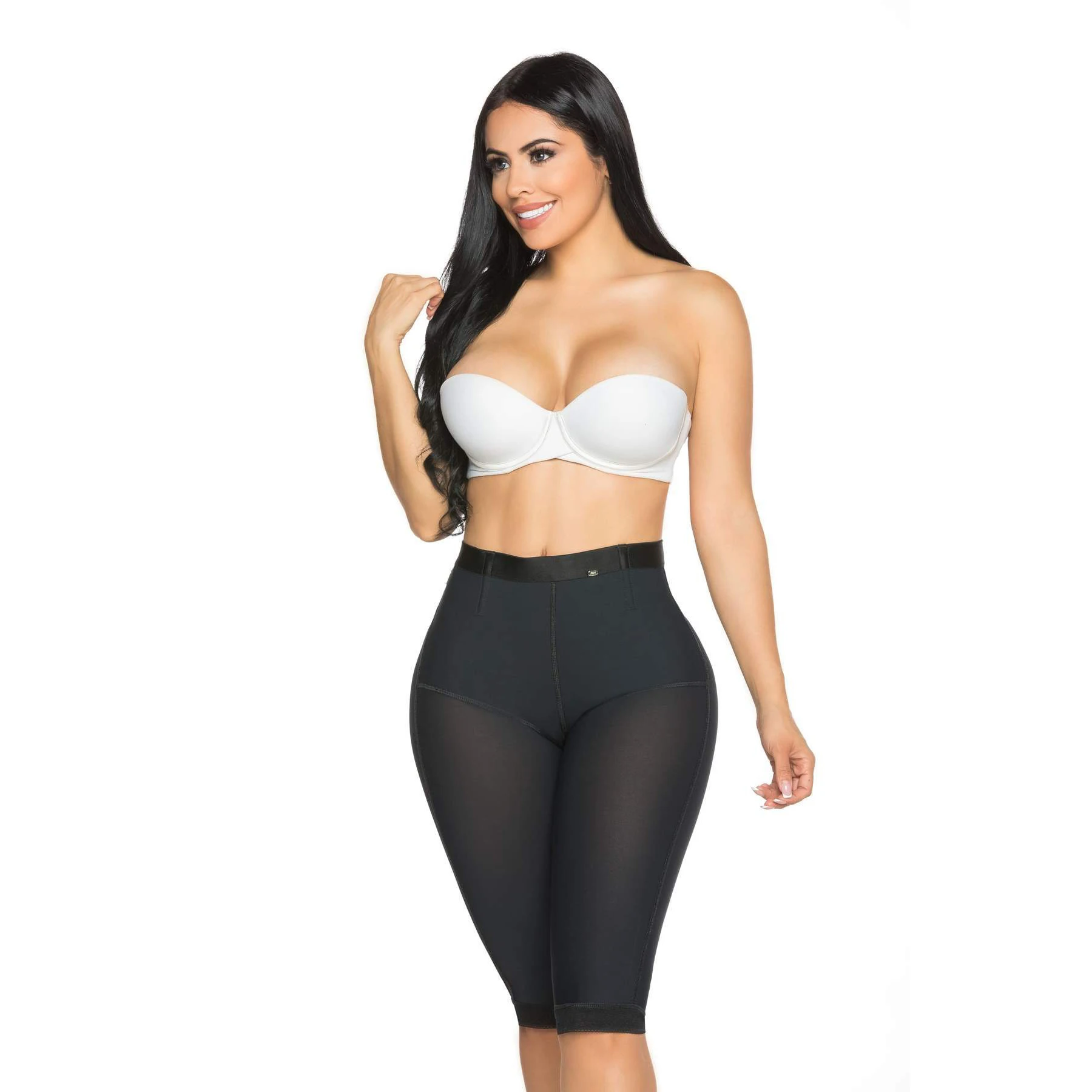 Fajas Colombianas Seamless Mid Waist Butt Lifter Pants Shapewear Women Tummy Control Body Shaper Hip Enhancer Slimming Underwear