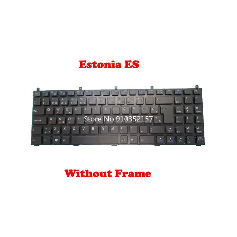 Keyboard For Gigabyte Q1532N Q1532P Q1542C Q1700C Q1732N Q1742F Q1742N Portugal PO French Arabic ARFR Belgium BE KR LA NO Frame