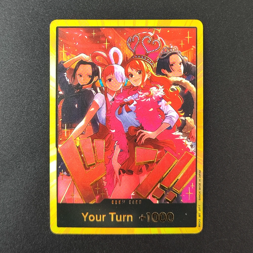 Self Made Proxy One Piece OPCG DON!! Card Gold Heroines Edition EB