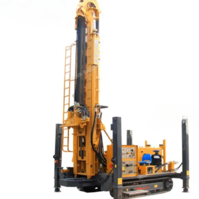 Most Competitive High Quality Best Price Powered Rotary Crawler Water Well Drilling Rig Motor Engine Gear 700M XSL360B