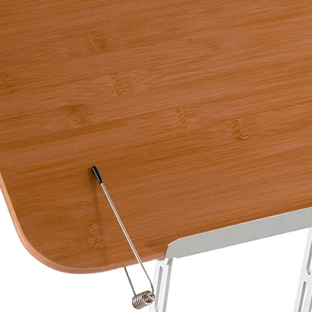 Soporte de bambú ajustable para libros, soporte giratorio de 360 grados, manos libres, altura ajustable, escritorio