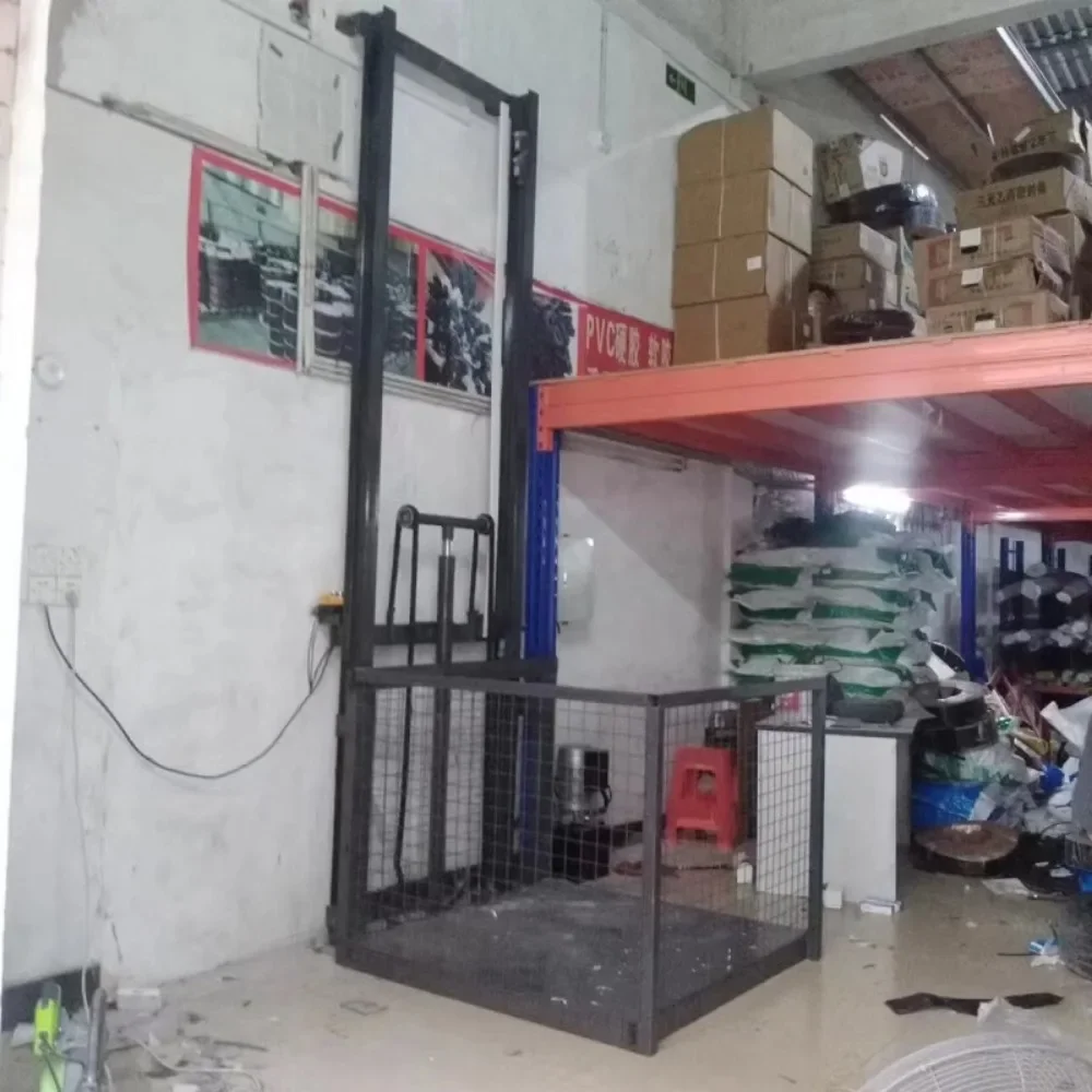 Lifting Platform Loft Warehouse Utility Elevator Monorail Lift