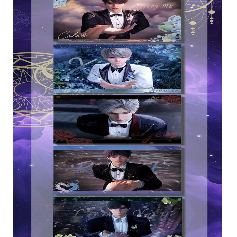 Originele Liefde En Deepspace Collectie Kaarten 6.3*8.8 cm Knappe Anime Verschillende Stijlen Game Karakters Game Kaarten Fans Gift