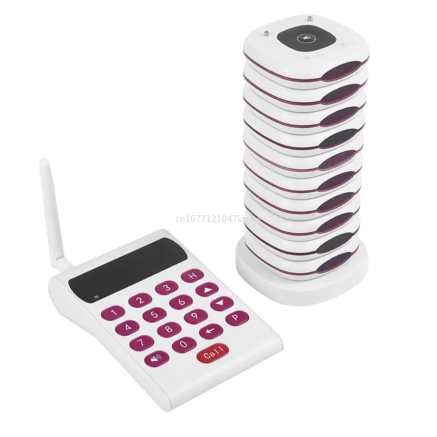 Wholesale Restaurant Waiter Pager System 433Mhz Rf Wireless Waiter Call Bell Cost-Effective Service Bell System